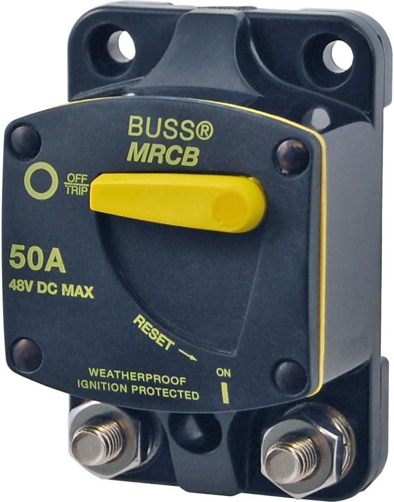 Blue Sea Systems 285-Series 50A Surface Mount Circuit Breaker