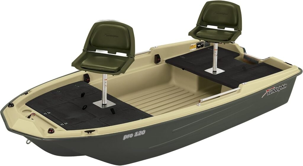 Sun Dolphin Pro 120 Aluminum Jon Boat – 12ft