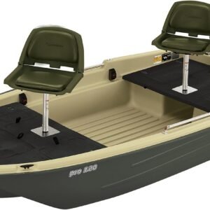 Sun Dolphin Pro 120 Aluminum Jon Boat – 12ft