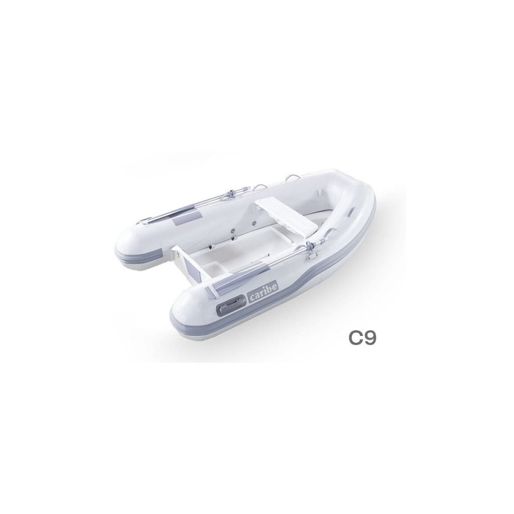 Caribe C9 Inflatable RIB Dinghy – 9ft, 4-Person