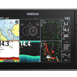 Simrad NSS9 evo3S 9-Inch Chartplotter Fishfinder with C-MAP Discover Charts