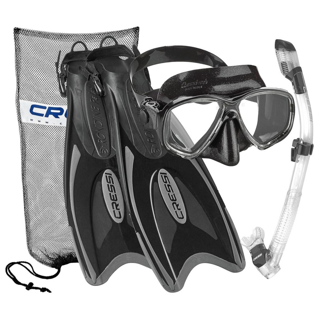 Cressi Palau Mask, Fin & Snorkel Set